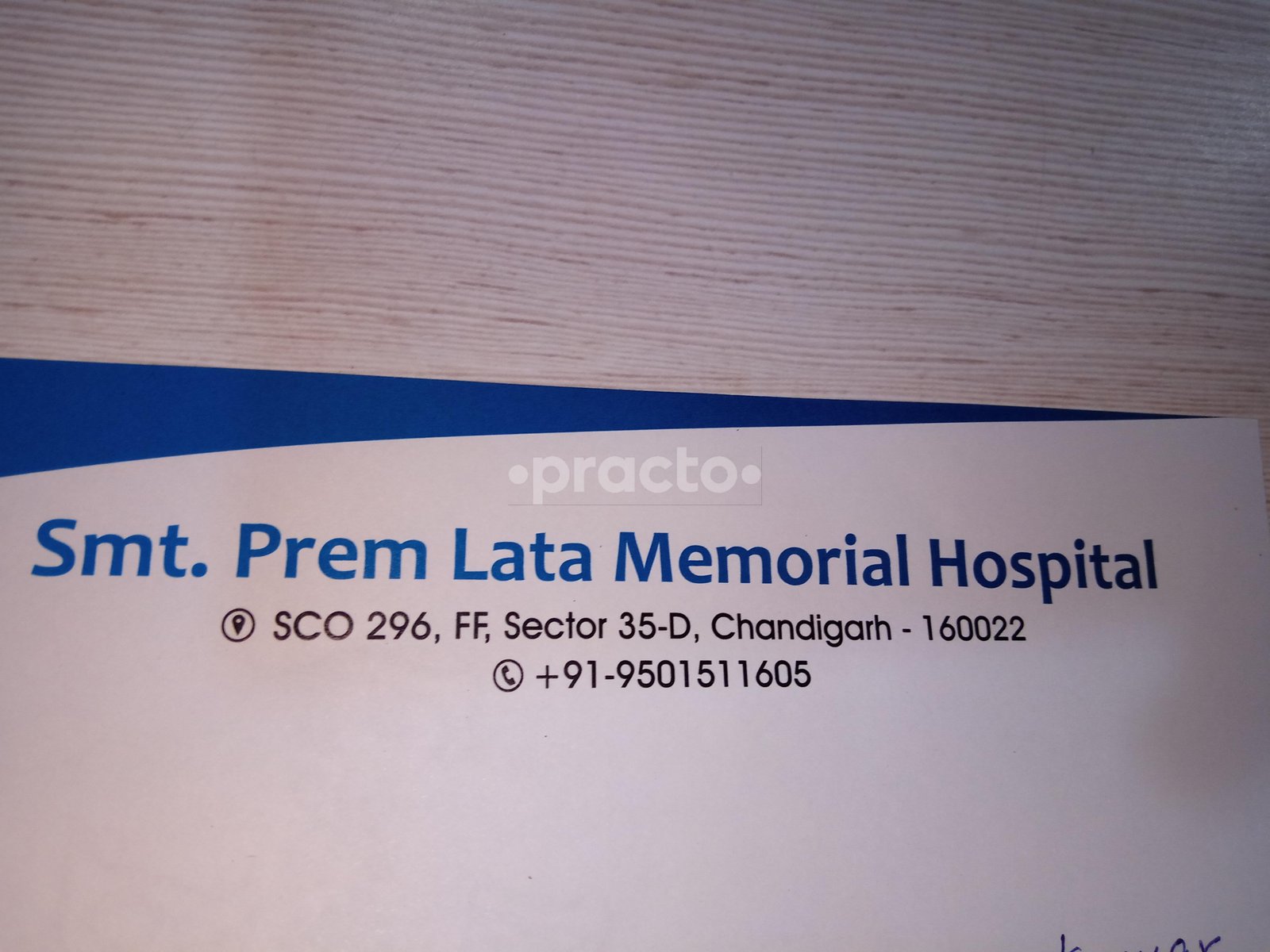 Smt premlata memorial hospital, Sector 35